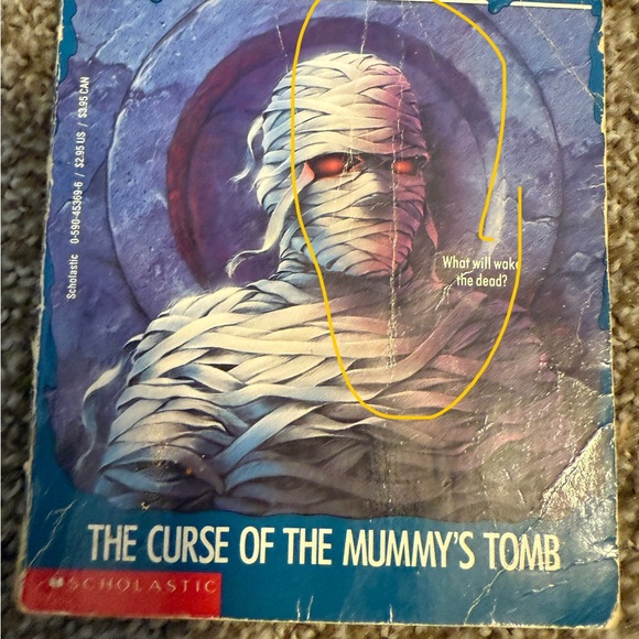 2 Books goosebumps ‘welcome to camp nightmare’ & ‘the curse of the mummy’s tomb’ - Picture 7 of 14